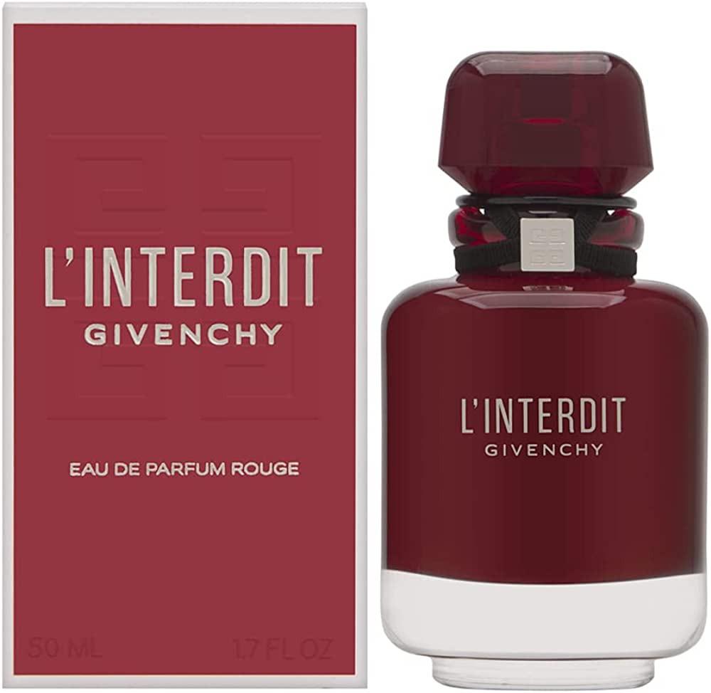Givenchy L'Interdit Rouge Eau de Parfum for Women 80ml – Bold Seductive Luxury.